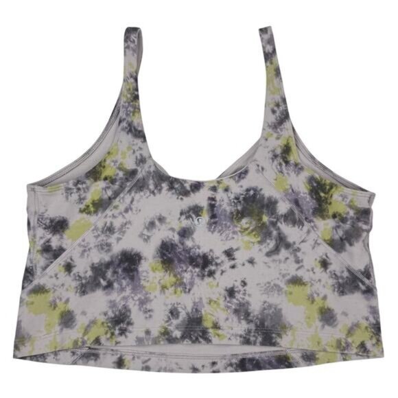 LULULEMON Align Tank Top Size 14 Radial Tie Dye Mauve Grey Multi - Picture 5 of 7